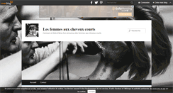Desktop Screenshot of les-femmes-aux-cheveux-courts.com