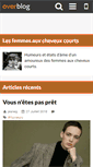 Mobile Screenshot of les-femmes-aux-cheveux-courts.com